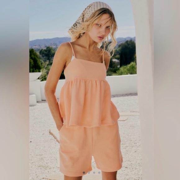 Pants - Free People Free-est 2 piece Stella Terry Short Set.
New with tags.
